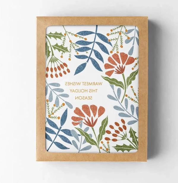 Warmest Wishes Floral Card Boxed Set