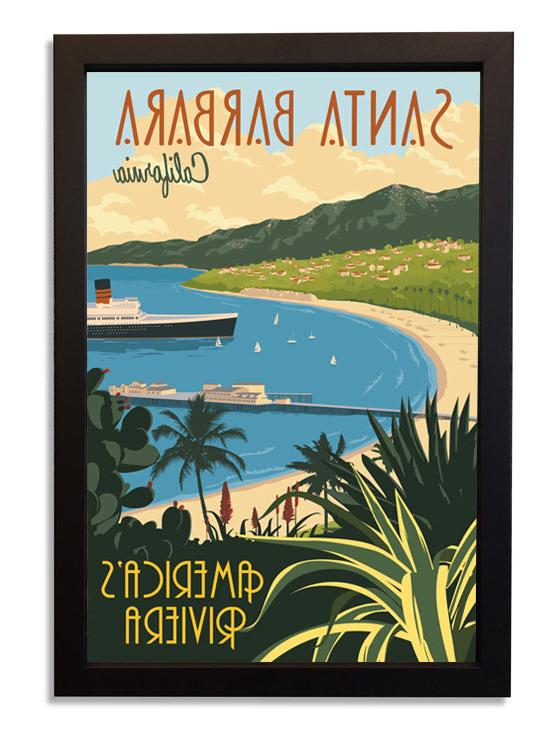 Santa Barbara America's Riviera Framed Print